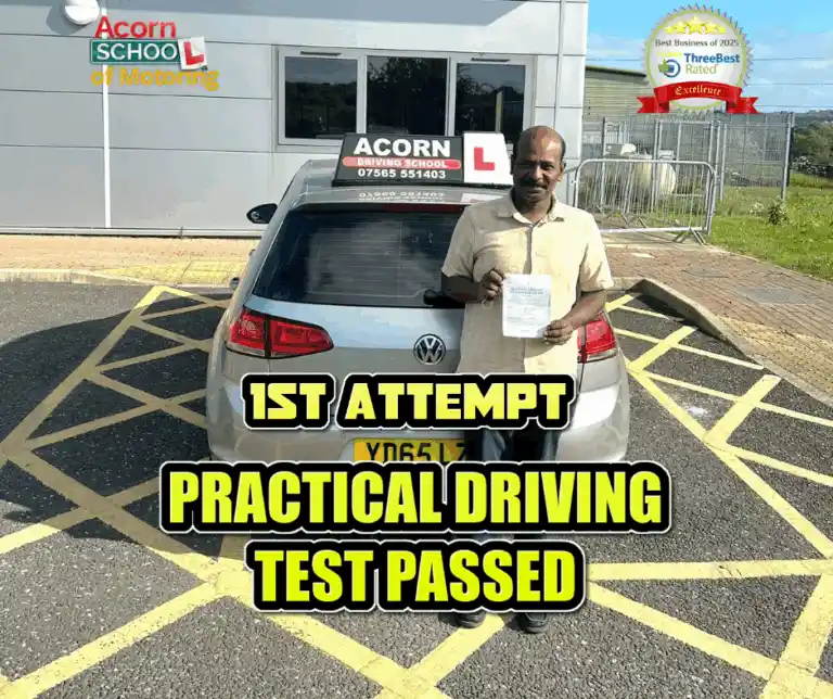 Man Driving Lessons Blackburn